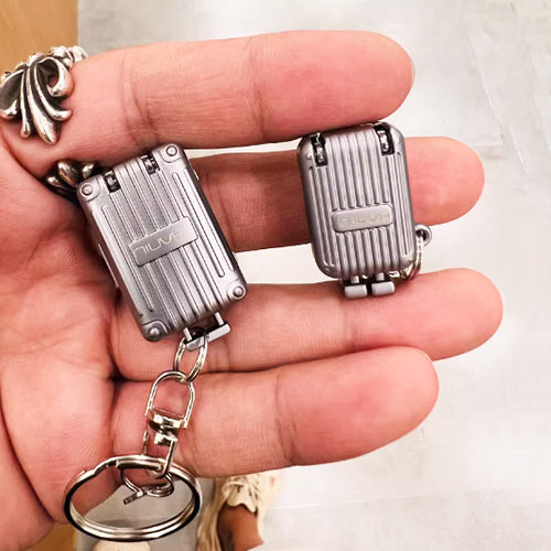 Full metal suitcase shape portable nail clippers