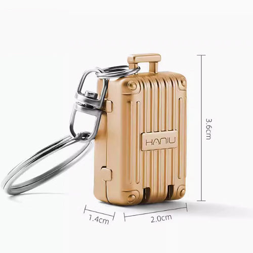 Full metal suitcase shape portable nail clippers